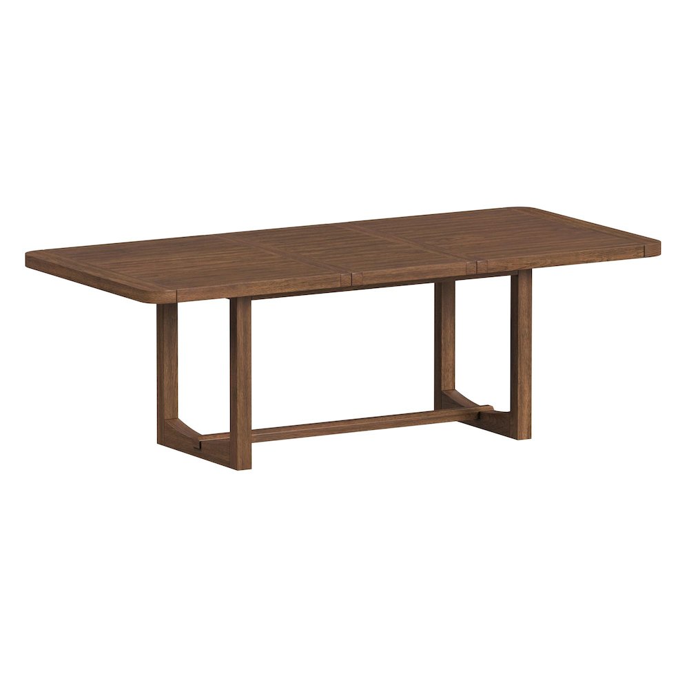 Thorin Dining Table with 18" Leaf in Brown