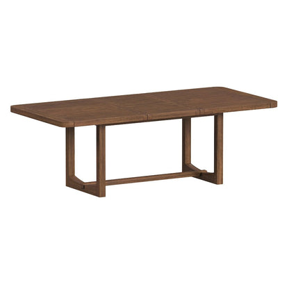 Thorin Dining Table with 18" Leaf in Brown
