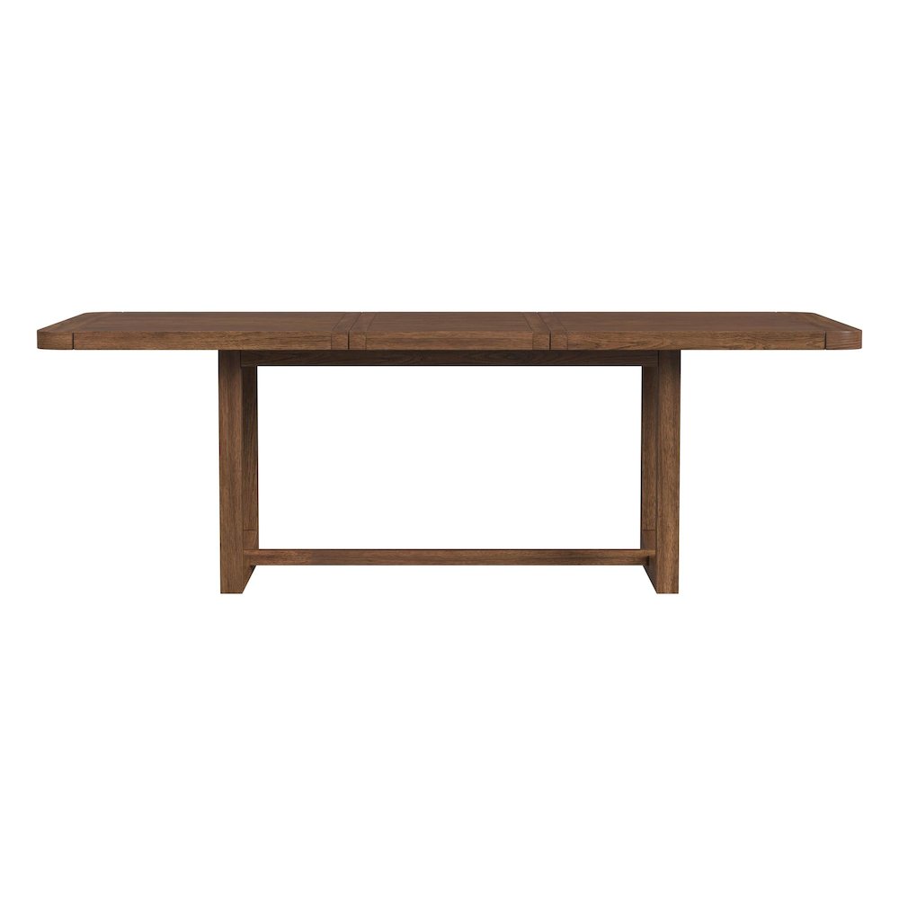 Thorin Dining Table with 18" Leaf in Brown