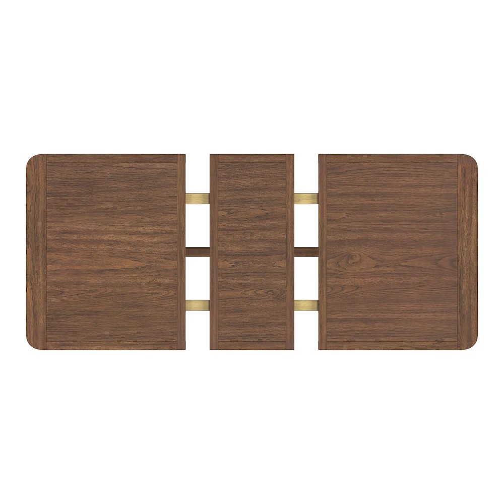 Thorin Dining Table with 18" Leaf in Brown