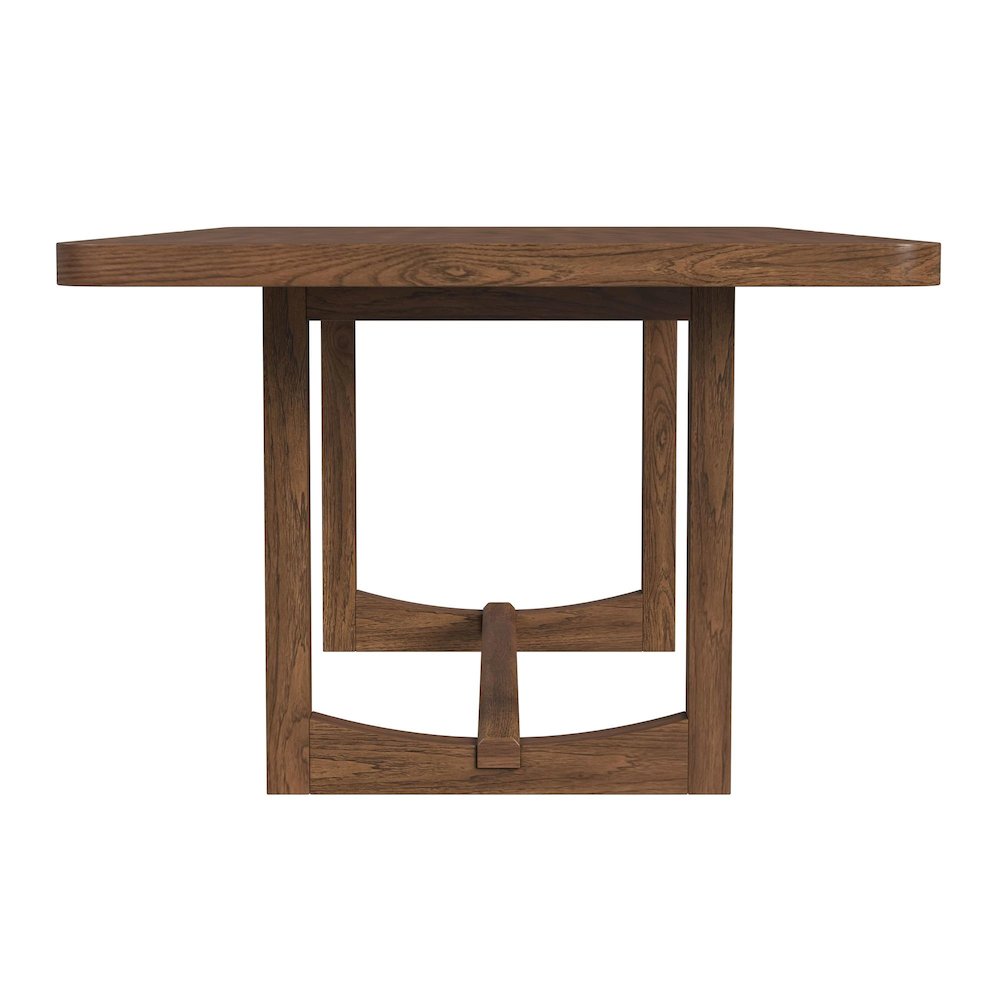 Thorin Dining Table with 18" Leaf in Brown