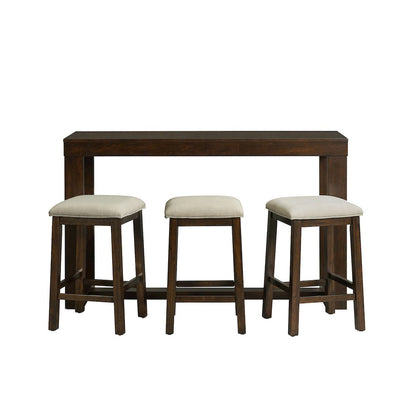 Drew Occasional Bar Table Single Pack (Table + Three Stools)