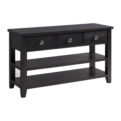 Kahlil 3-Drawer Sofa Table