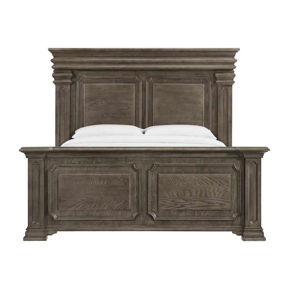 Paterson  King Bed in Grey