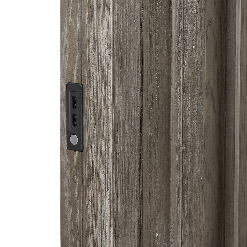 Paterson  Queen Storage 5PC Bedroom Set in Grey