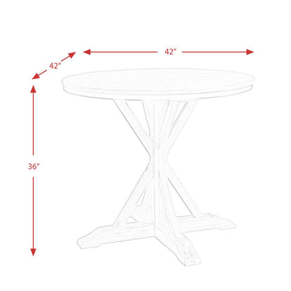 Keaton Round Counter Height Dining Table