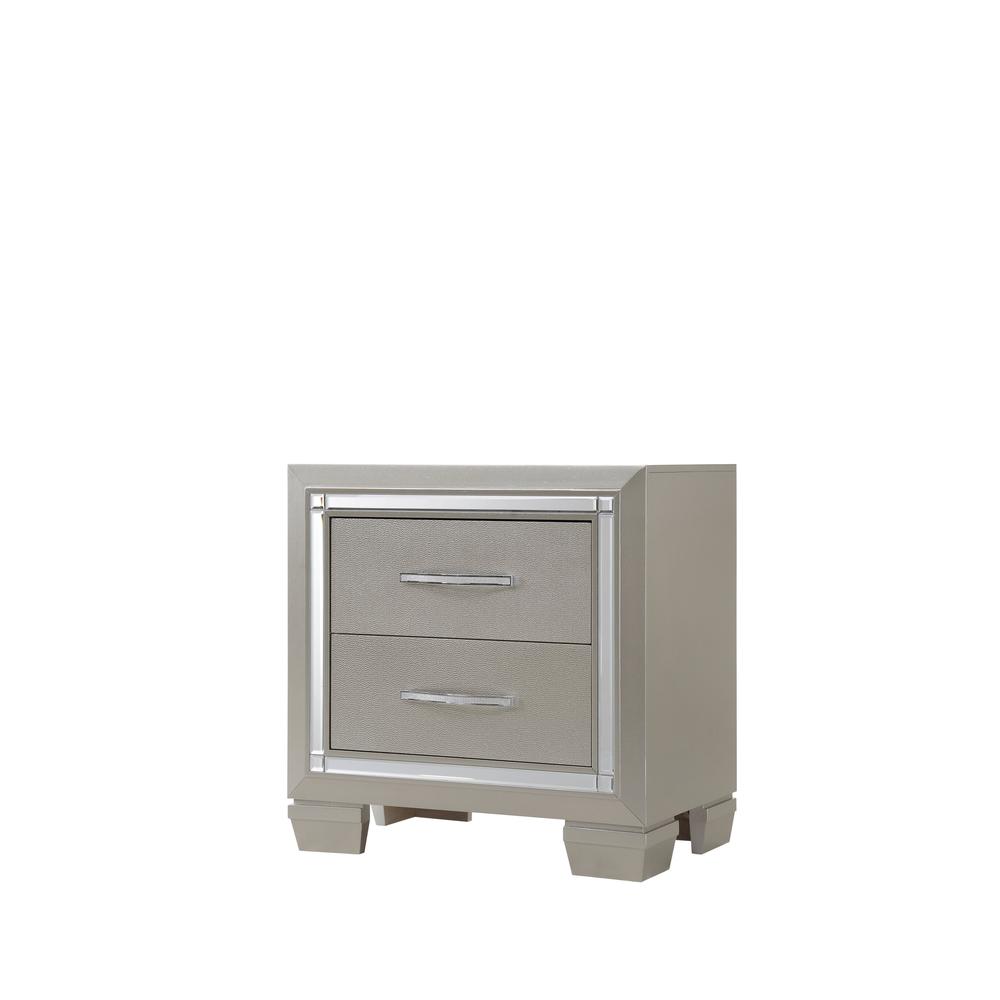 Glamour Queen Platform Storage  5PC Bedroom Set