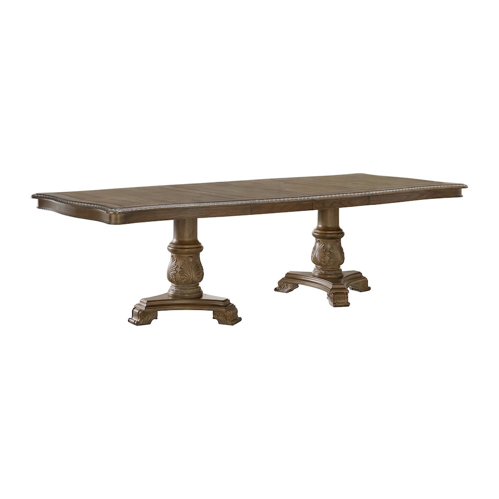 Denali Rectangular Dining Table with 2 18" Leaves in Walnut