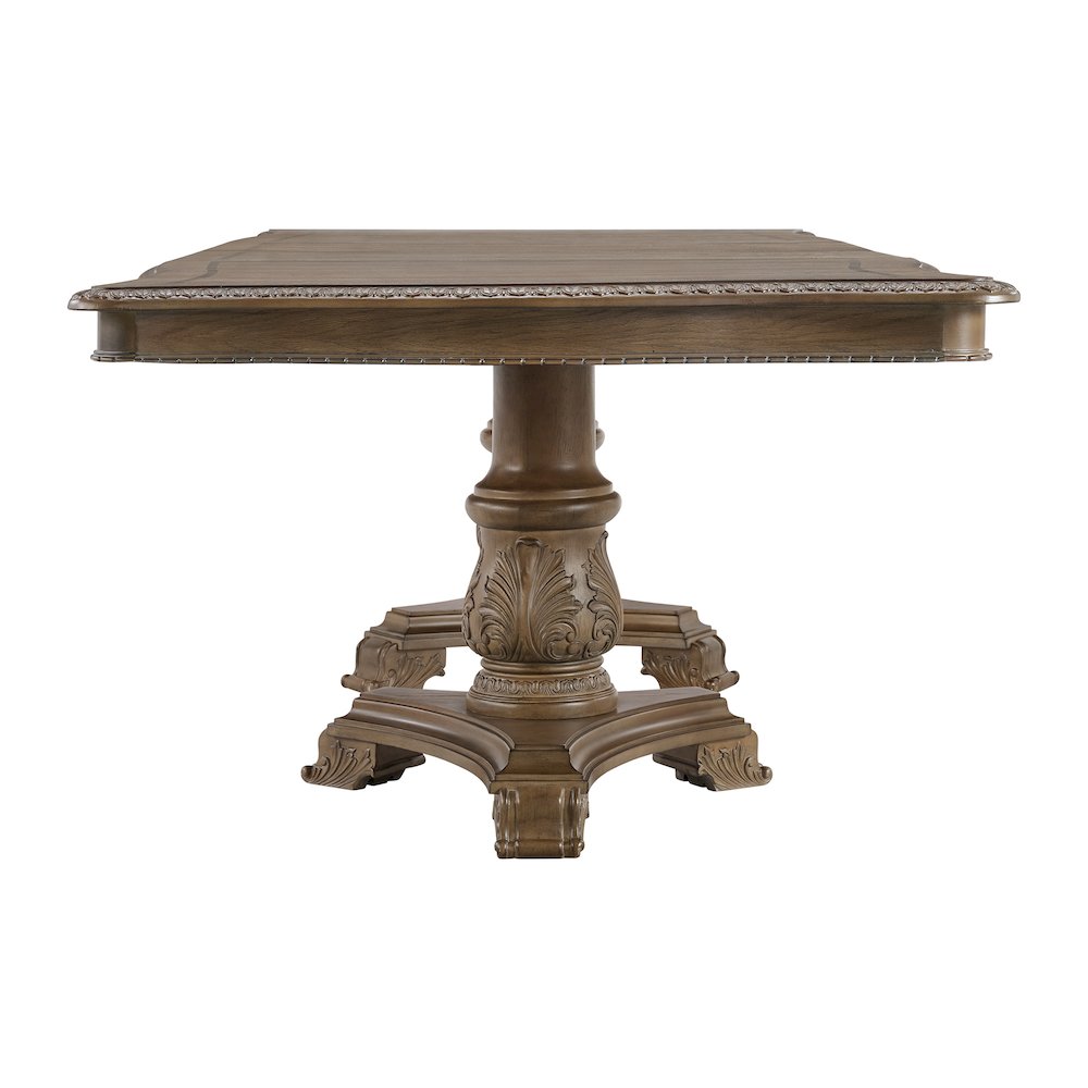 Denali Rectangular Dining Table with 2 18" Leaves in Walnut