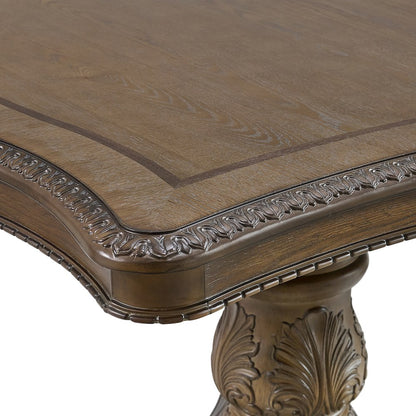 Denali Rectangular Dining Table with 2 18" Leaves in Walnut