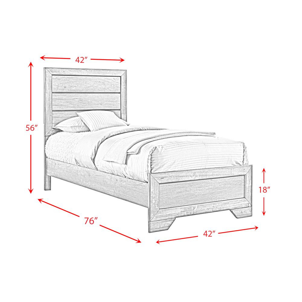 Grayson Youth Twin Panel Bed