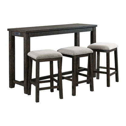 Stanford Occasional Bar Table Single Pack (Table + Three Stools)