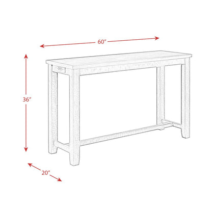 Stanford Occasional Bar Table Single Pack (Table + Three Stools)