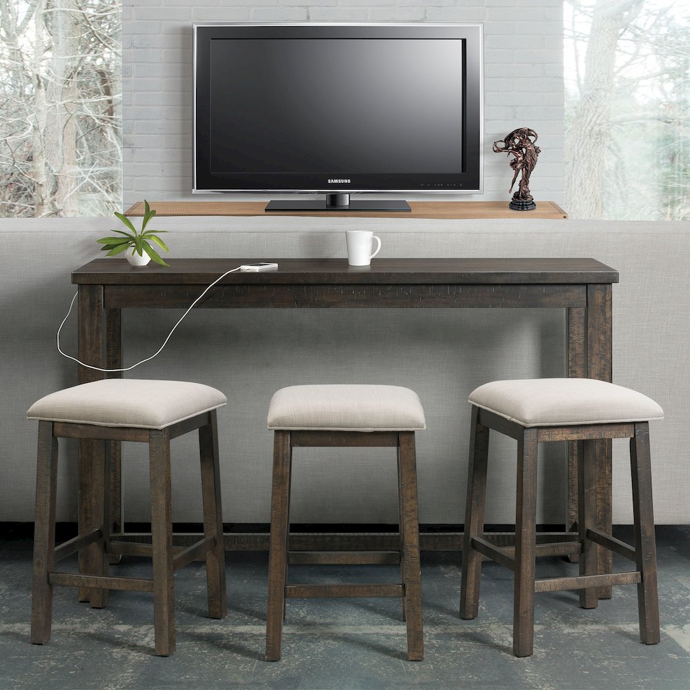 Stanford Occasional Bar Table Single Pack (Table + Three Stools)
