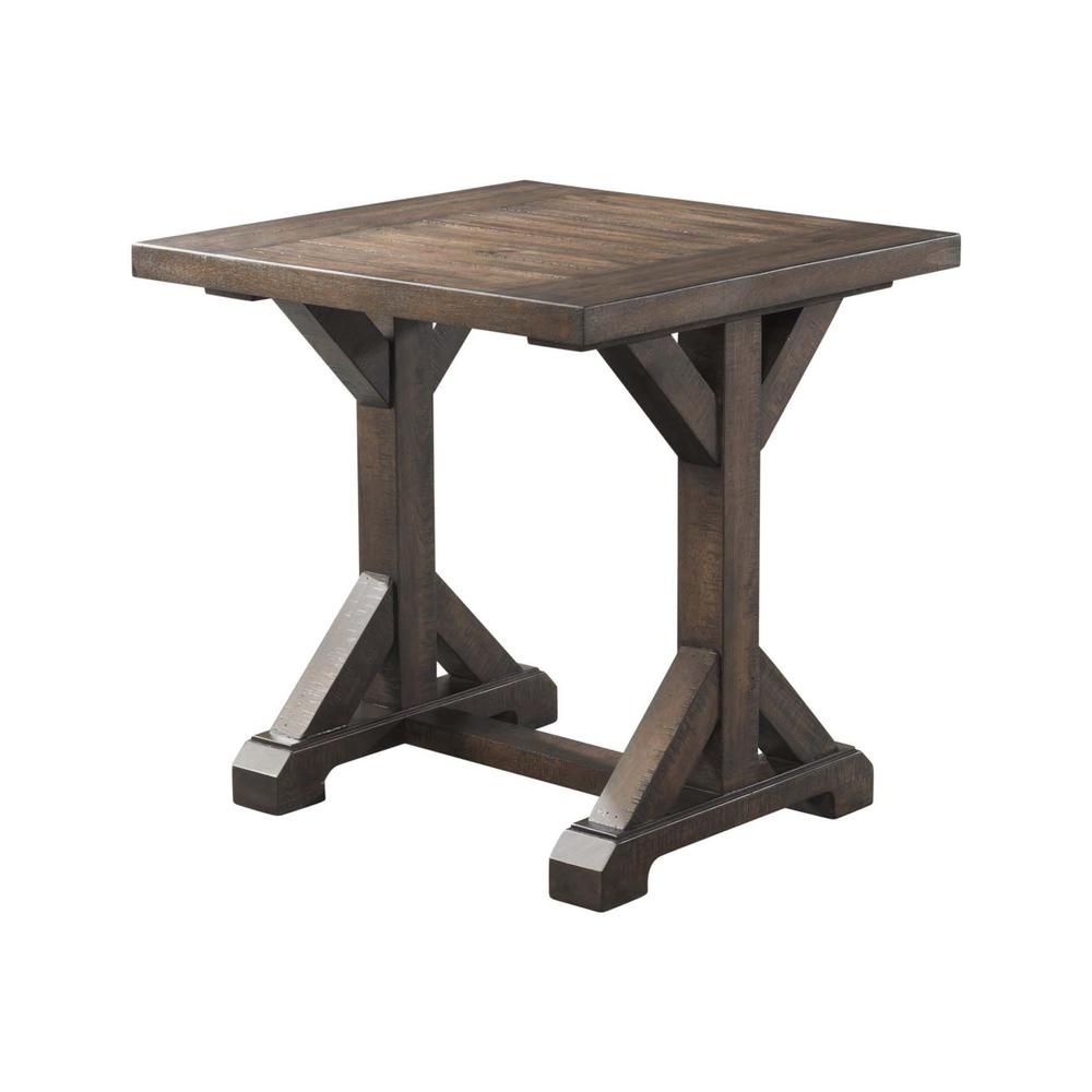 Flynn Trestle End Table