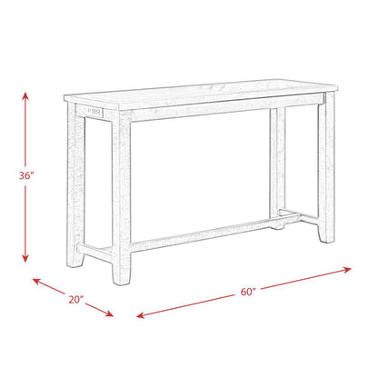 Dex Multipurpose Bar Table Set