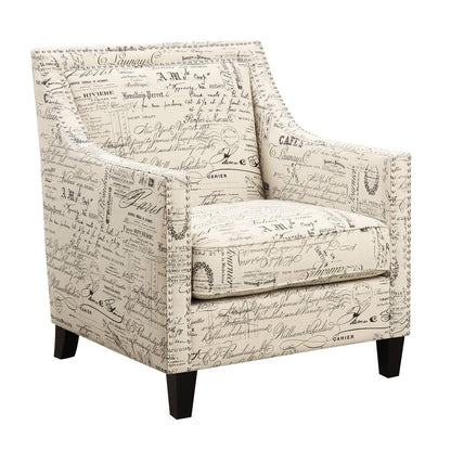 Emery French Script Chair