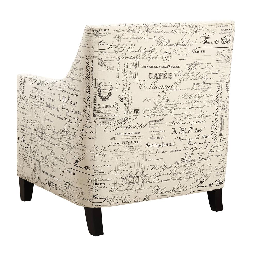 Emery French Script Chair