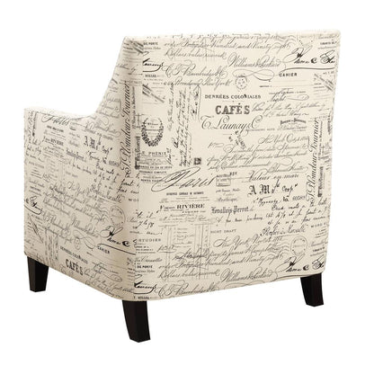 Emery French Script Chair
