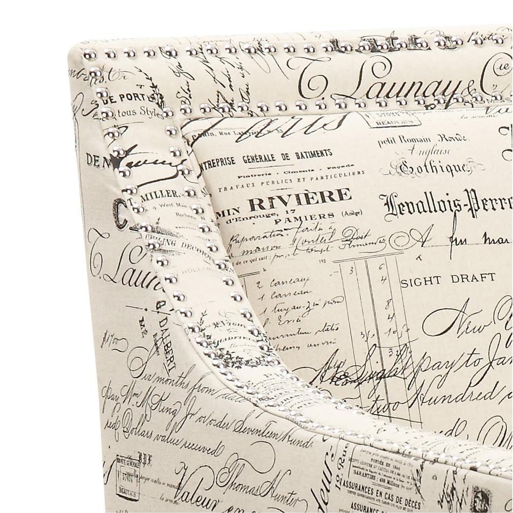 Emery French Script Chair