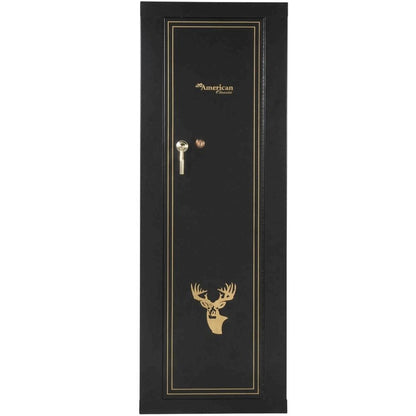 Black Gun Metal Storage Cabinet With Steel And Wood Construction