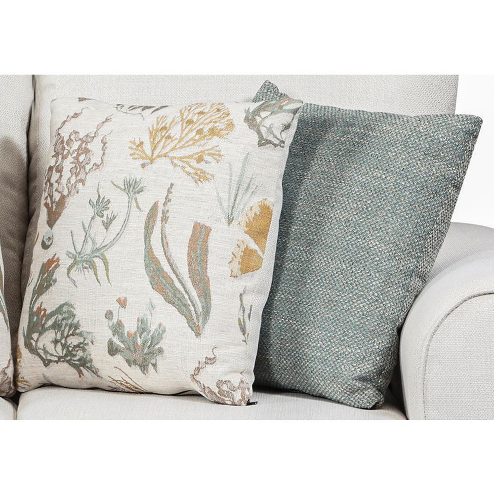 Living Room Beaujardin Sofa Sleeper with Four Throw Pillows