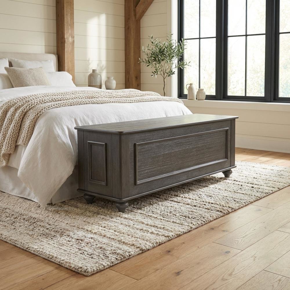 Gray Storage Cabinet With Gun Concealment And Spacious Design