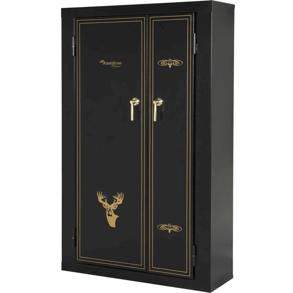 Steel Storage Cabinet In Black With Durable Construction And Spacious Interior