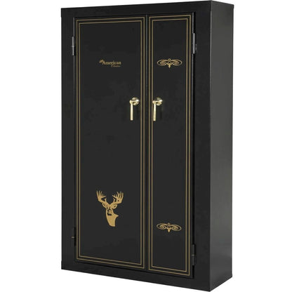 Steel Storage Cabinet In Black With Durable Construction And Spacious Interior