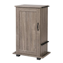 Fishing Storage Cabinet in Barnwood Laminate with Durable Design