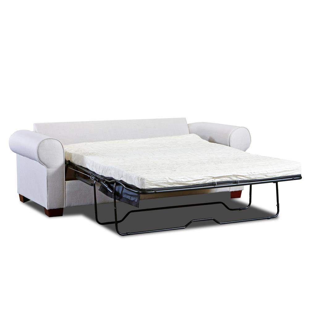Living Room Beaujardin Sofa Sleeper with Four Throw Pillows