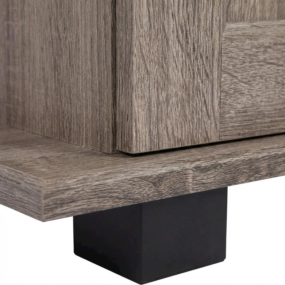 Fishing Storage Cabinet in Barnwood Laminate with Durable Design