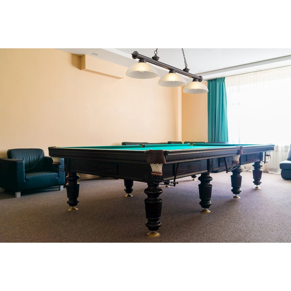 Z-Lite Cordon 3 Light Billiard, Steel Frame, White Linen Shade Color