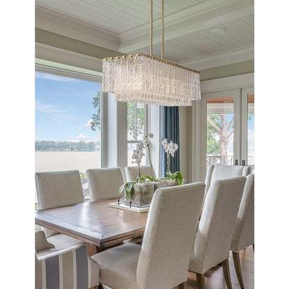 Z-Lite 5 Light Linear Chandelier