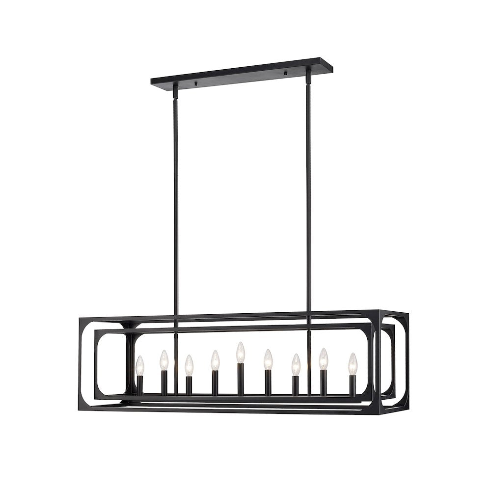 Z-Lite 9 Light Linear Chandelier