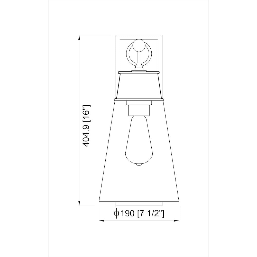 Z-Lite 1 Light Wall Sconce