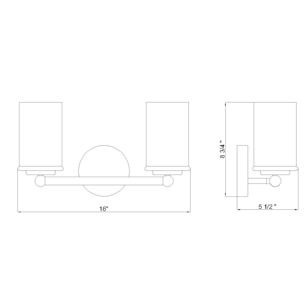 Z-Lite 2 Light Vanity