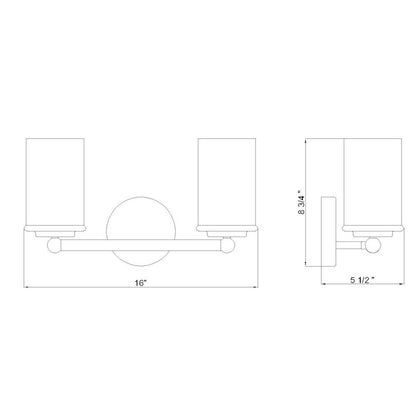 Z-Lite 2 Light Vanity