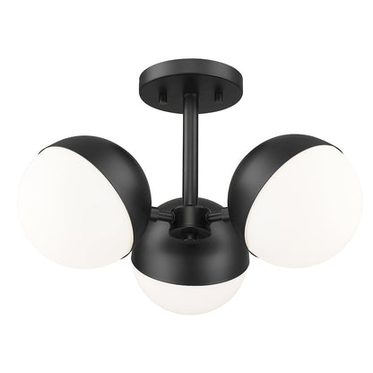Z-Lite 3 Light Semi Flush Mount