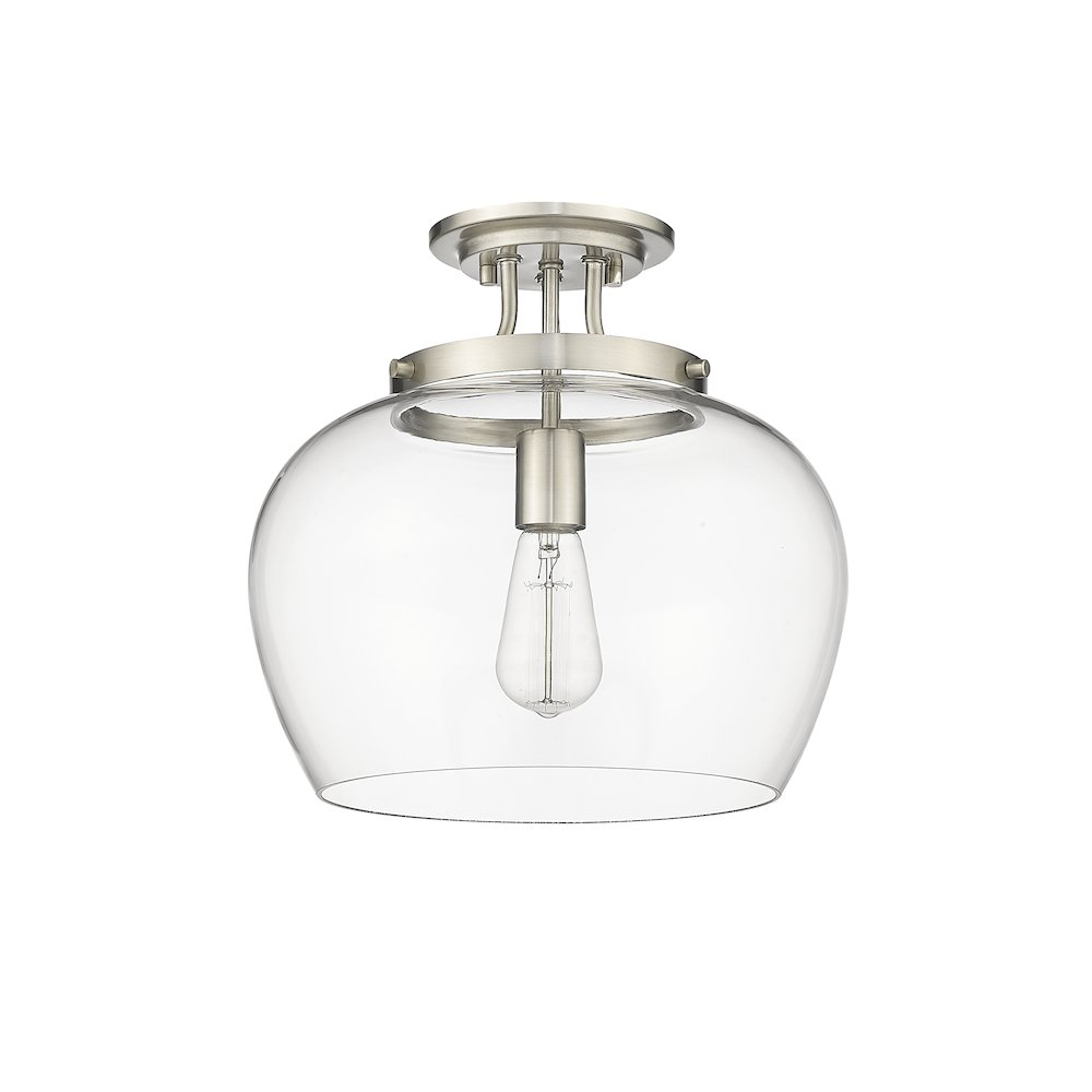 Z-Lite 1 Light Semi Flush Mount