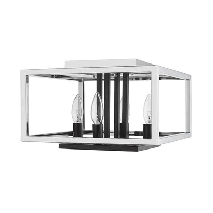 Z-Lite 4 Light Flush Mount
