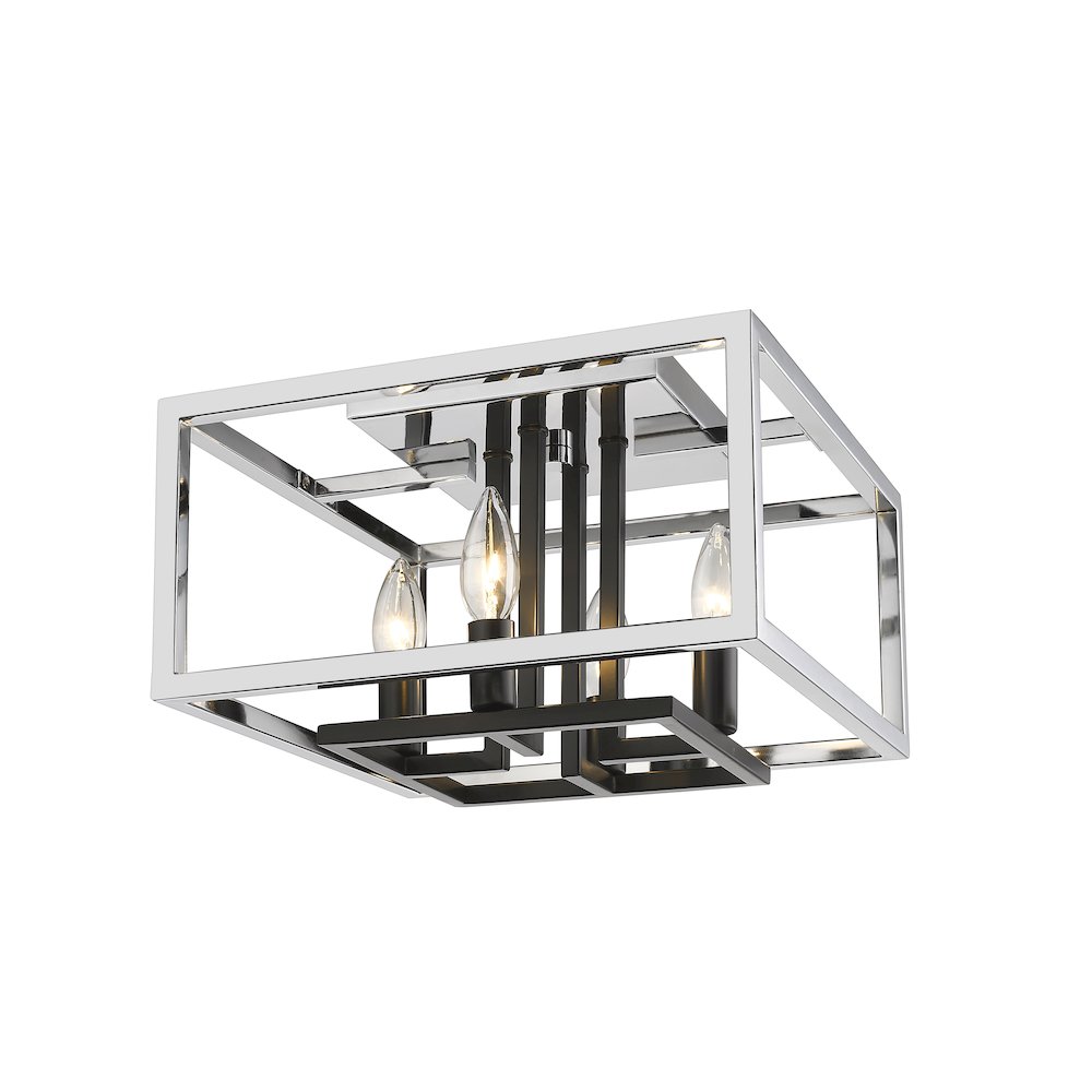 Z-Lite 4 Light Flush Mount