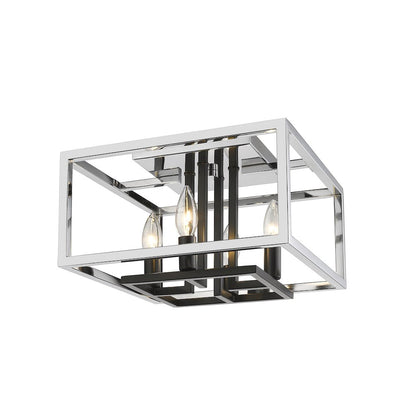 Z-Lite 4 Light Flush Mount