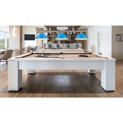 Z-Lite Cordon 3 Light Billiard, Steel Frame, Electric Blue Shade Color