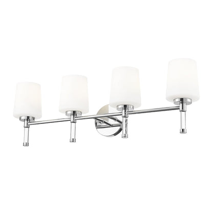 Z-Lite 4 Light Vanity, Chrome