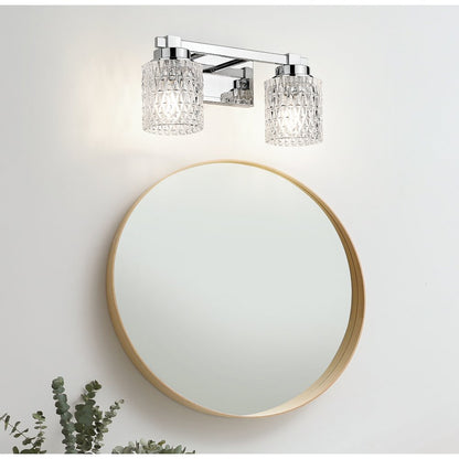 Z-Lite 2 Light Vanity, Chrome
