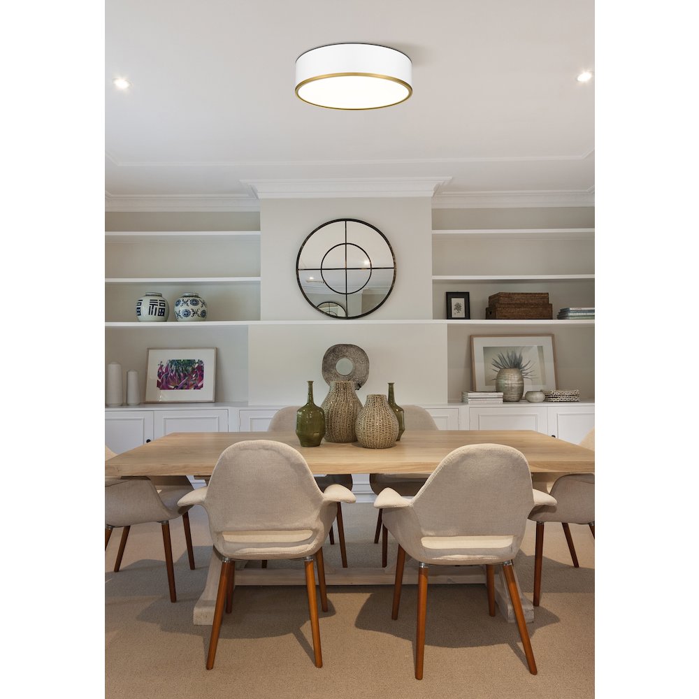 Z-Lite 4 Light Flush Mount