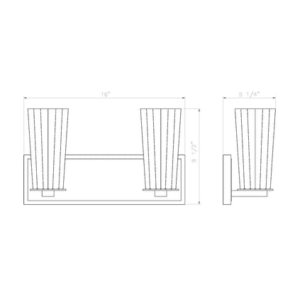 Z-Lite 2 Light Vanity