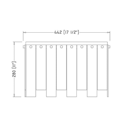Z-Lite 6 Light Flush Mount
