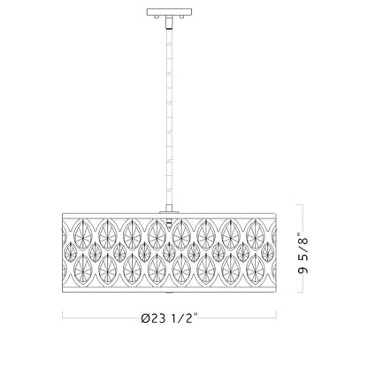 Z-Lite 6 Light Chandelier